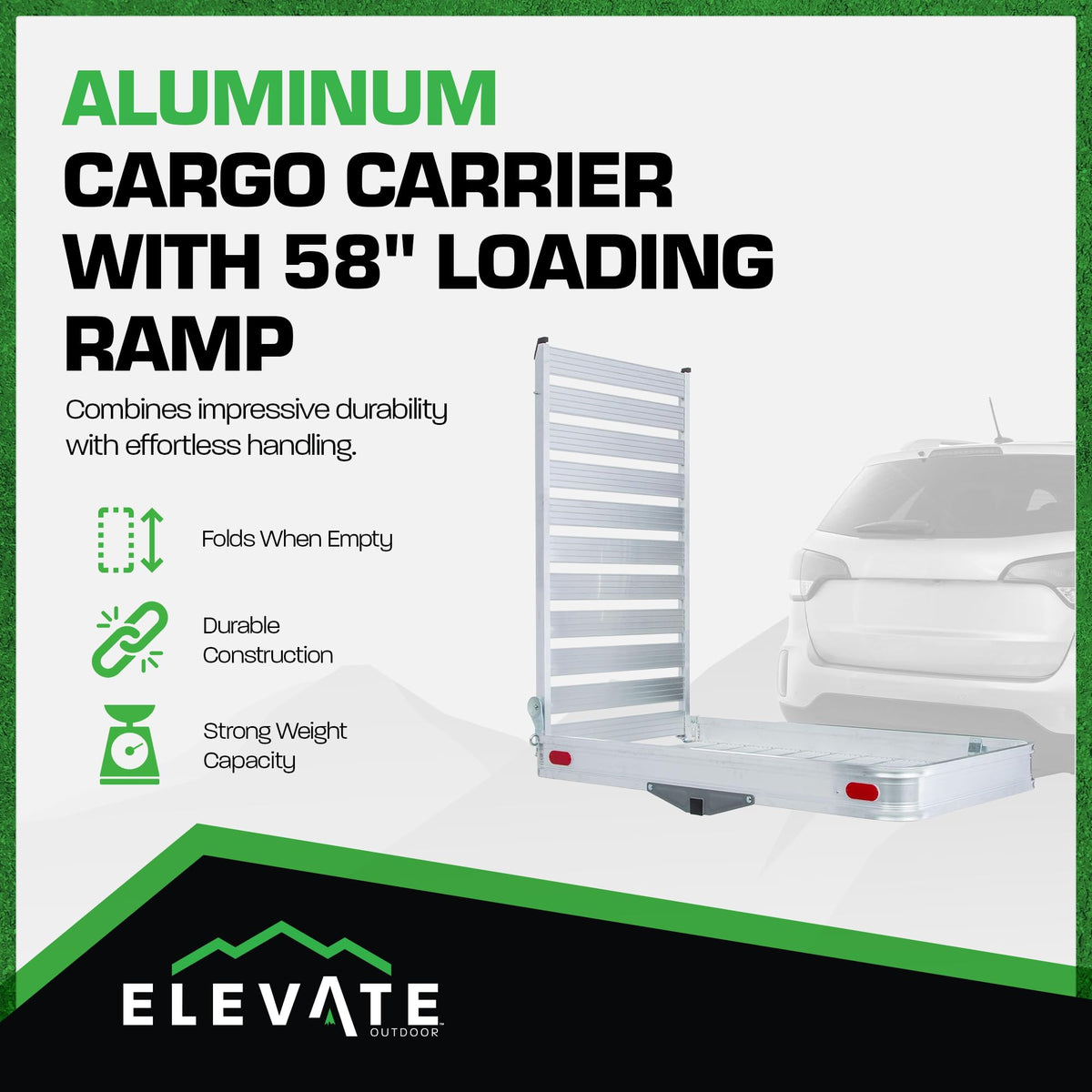 Hitch Cargo Carrier with Ramp S938221