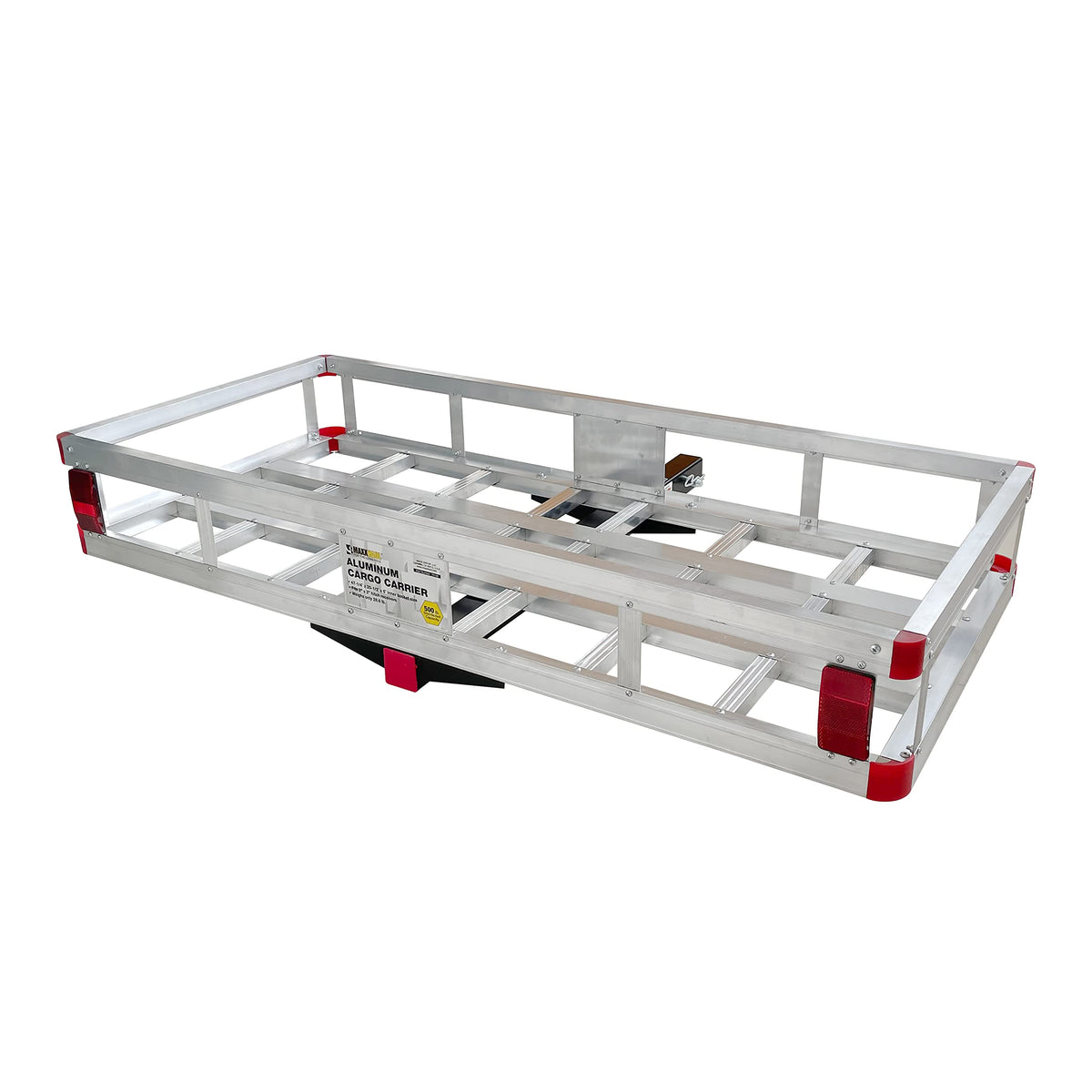 Aluminum Hitch Cargo Carrier with High Side Rails A82536