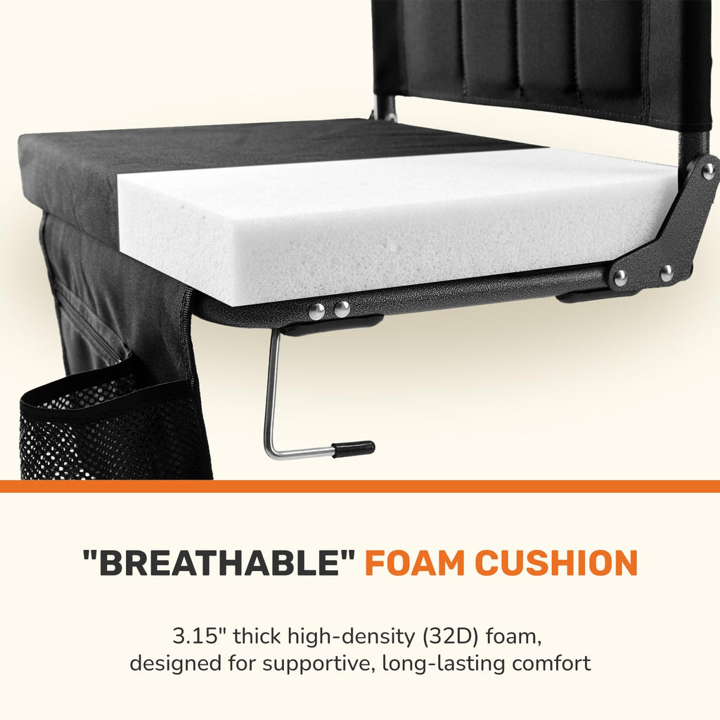 Padded Stadium Seats with Back Support L6033
