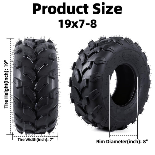 19x7-8 Tubeless All-Terrain ATV UTV Tires L709710