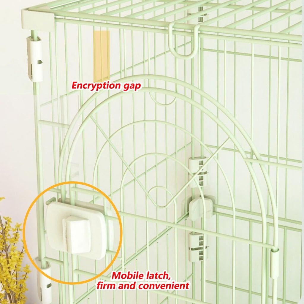 3/4-Tier Cat Cage Playpen with Hammock E36957
