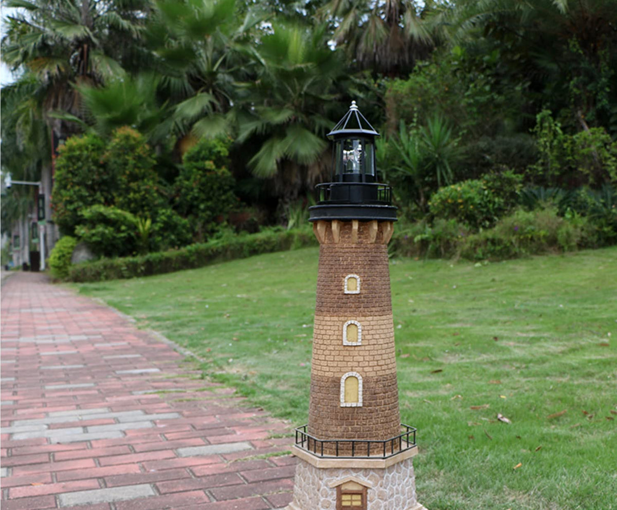 Solar Powered Lighthouse Garden Decoration R590