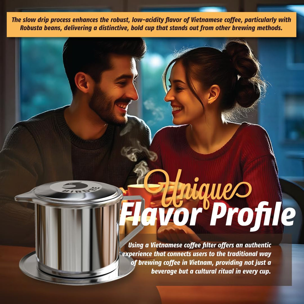 Vietnamese Coffee Dripper 12 oz Stainless Steel C391