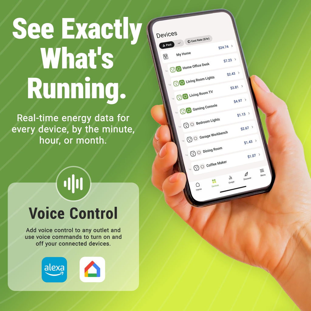 Energy Monitor with 16 Sensors and 4 Smart Plugs J44892