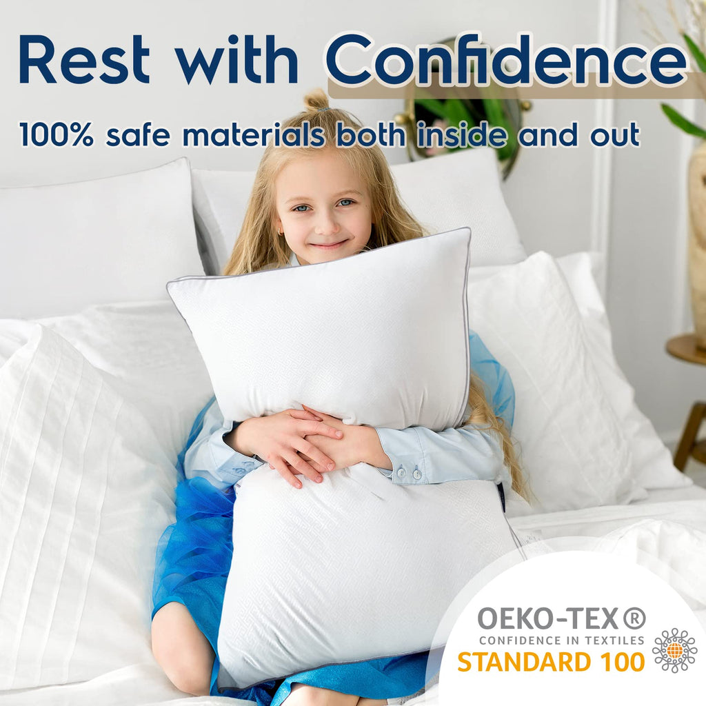 King Size White Pillows Set of 2 H834