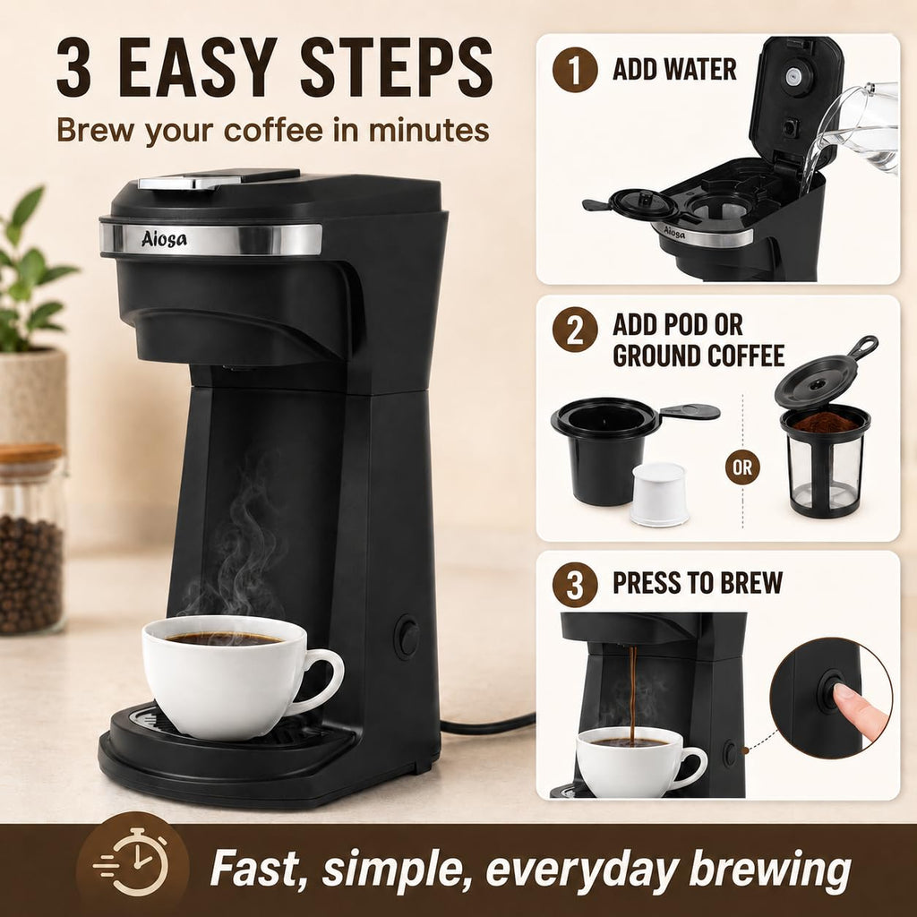 Single Serve Coffee Maker N8526
