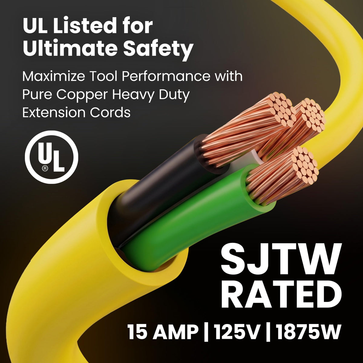 100 Ft 12 Gauge Extension Cord T951581