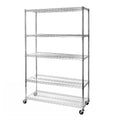 5-Tier Solid Steel Wire Shelving Rack I695