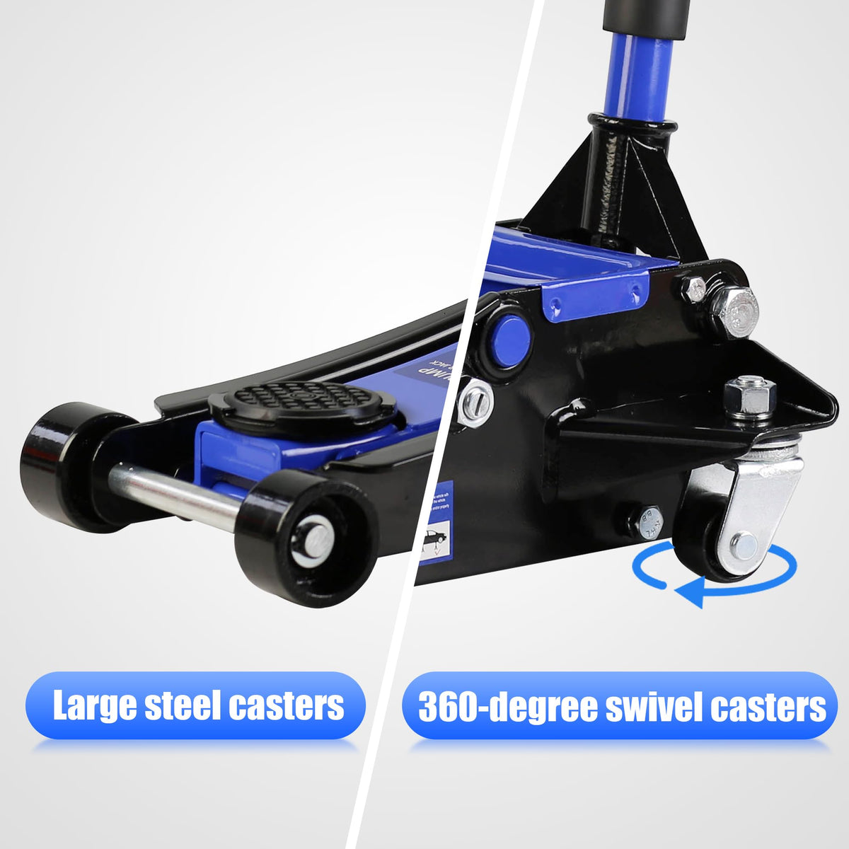 2.5 Ton Low Profile Steel Floor Jack C36010