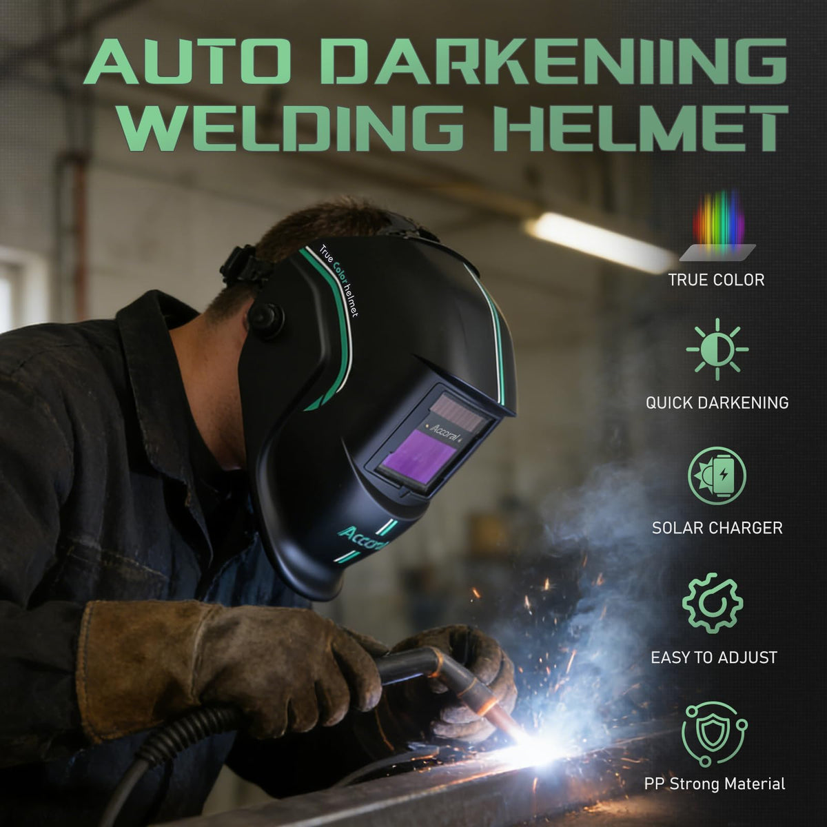 Auto-Darkening Welding Helmet N523827