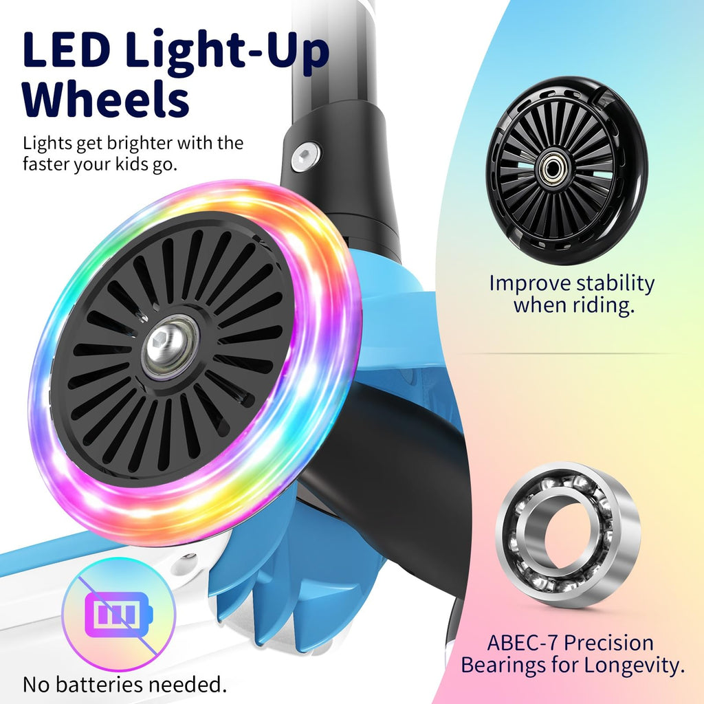 Light Up Deck & Wheels Scooter N192
