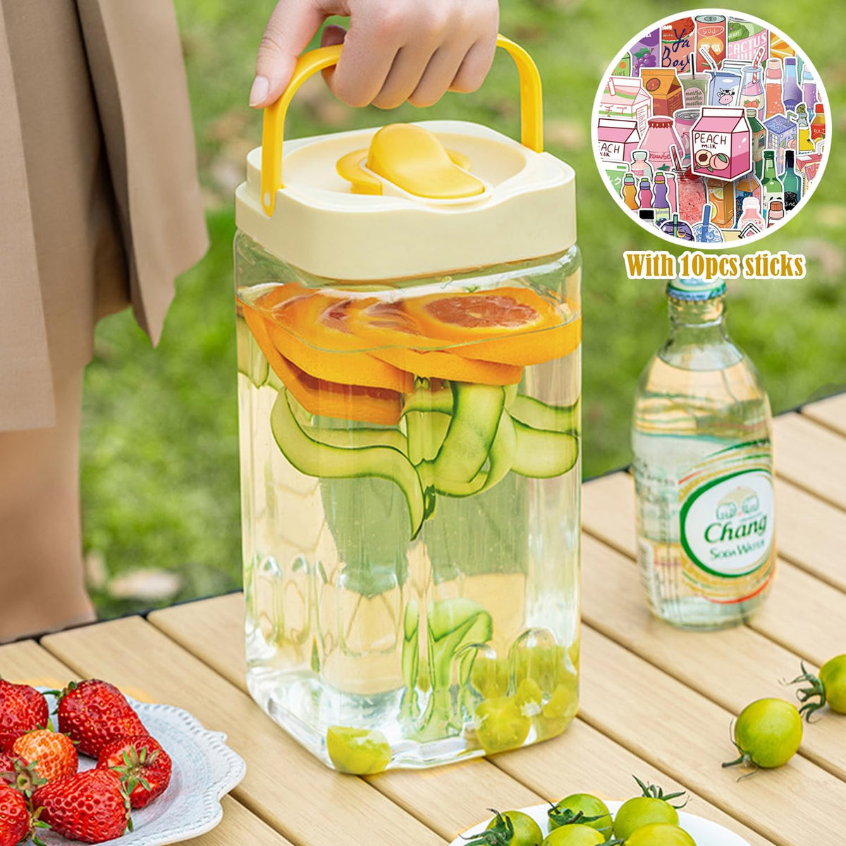 3.5L Plastic Beverage Dispenser S540577