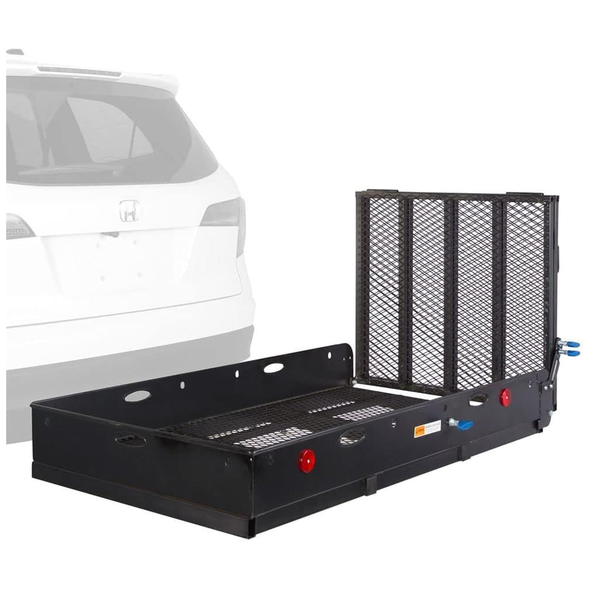 Folding Hitch Cargo Carrier with 60" Ramp H833