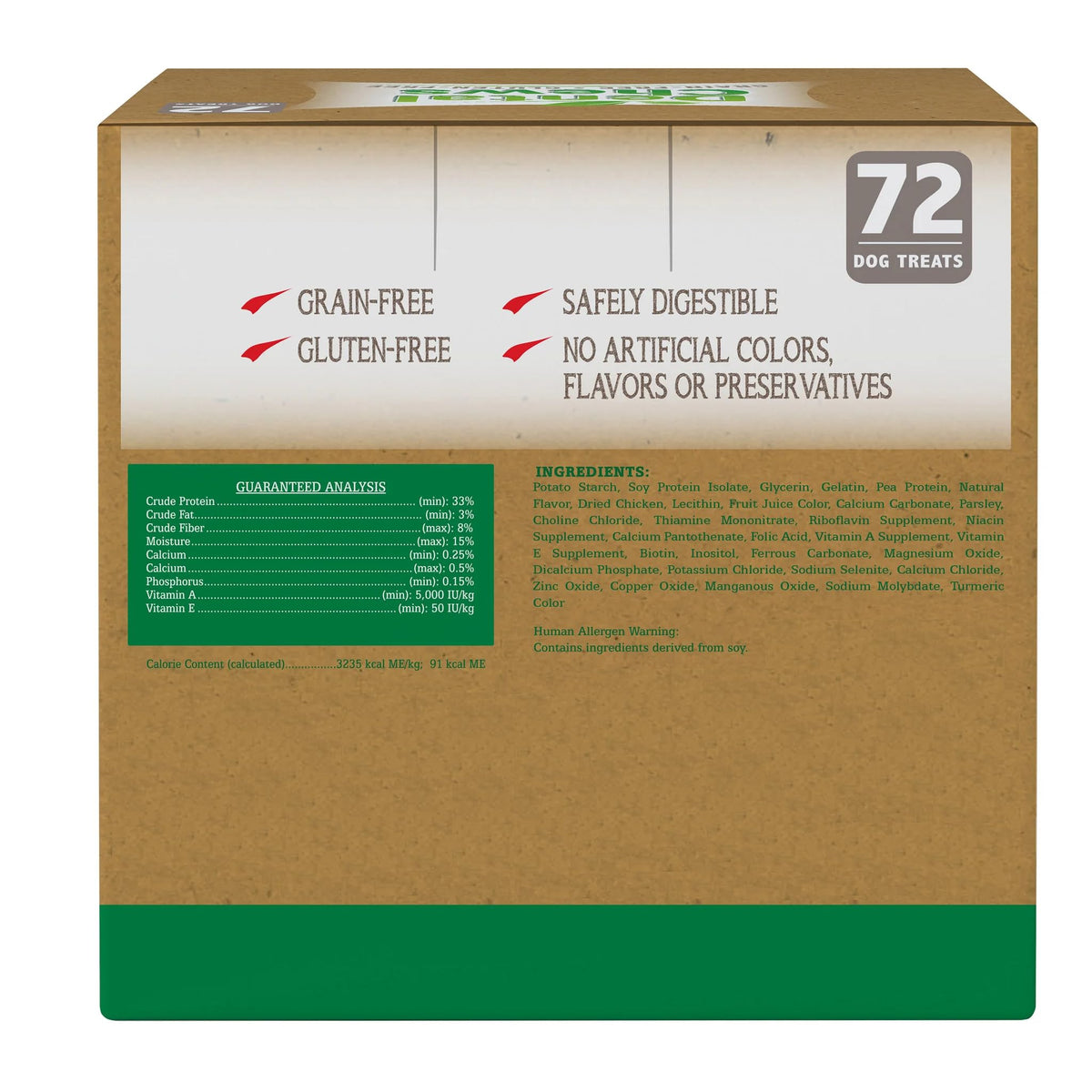 Dental Chews, 72 CT Dental Sticks V38502