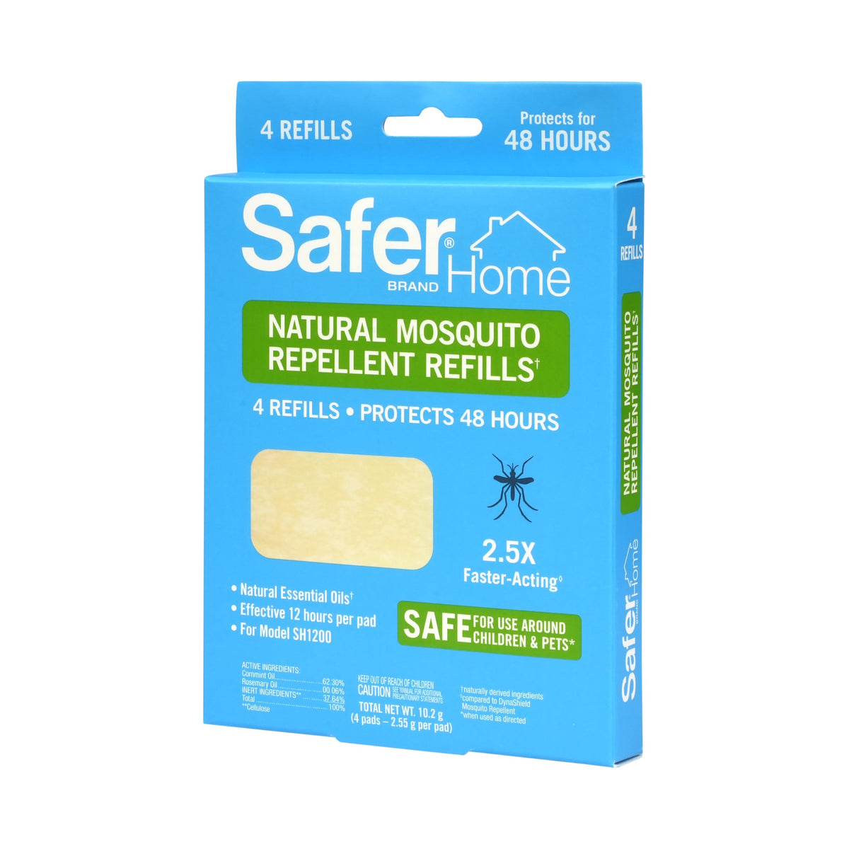 Natural Mosquito Repellent Refills 4 Pads F808