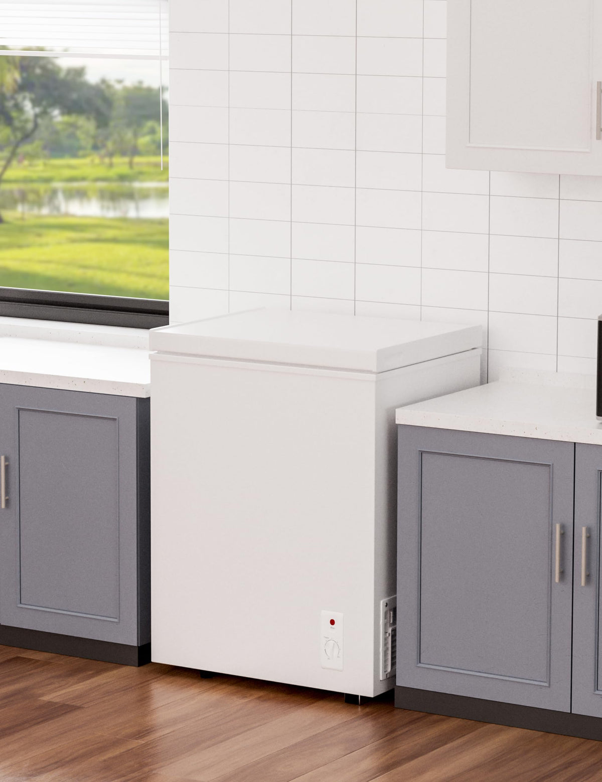 2.5 Cu.Ft White Chest Freezer N438862