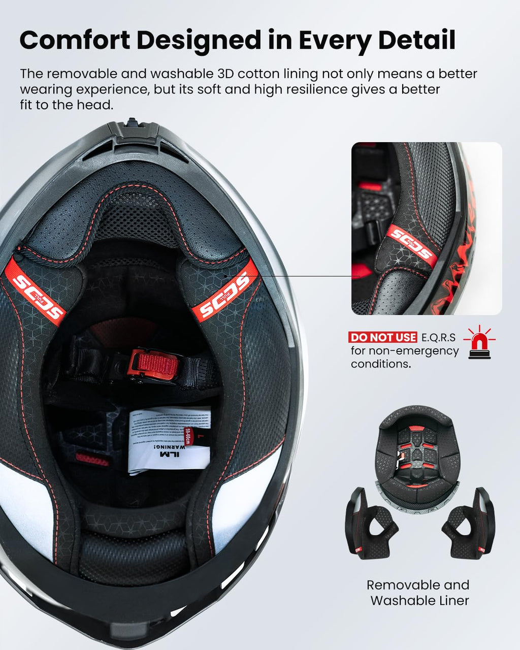 Motorcycle Helmet DOT ECE Dual Visor Full Face J627