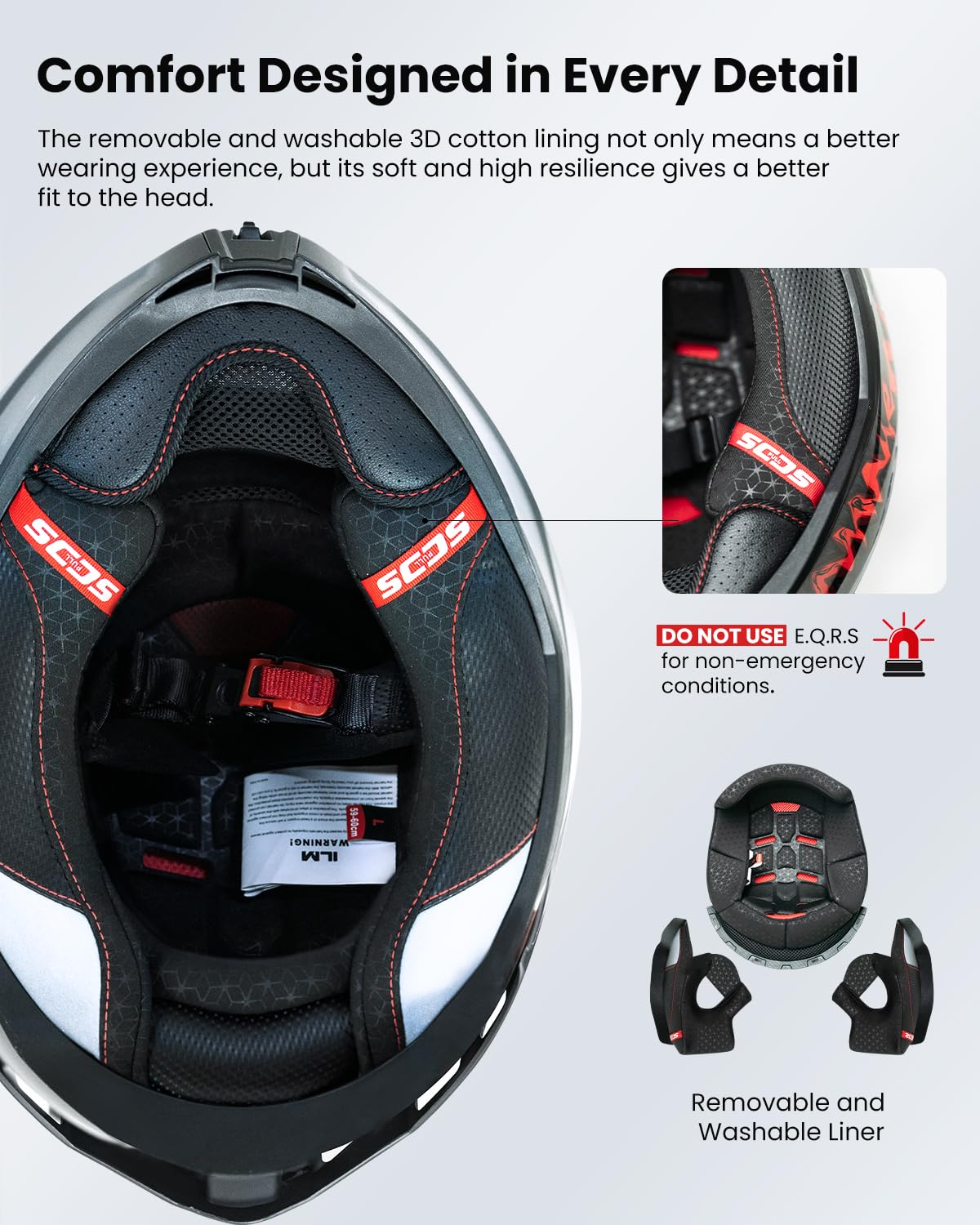 Motorcycle Helmet DOT ECE Dual Visor Full Face J627