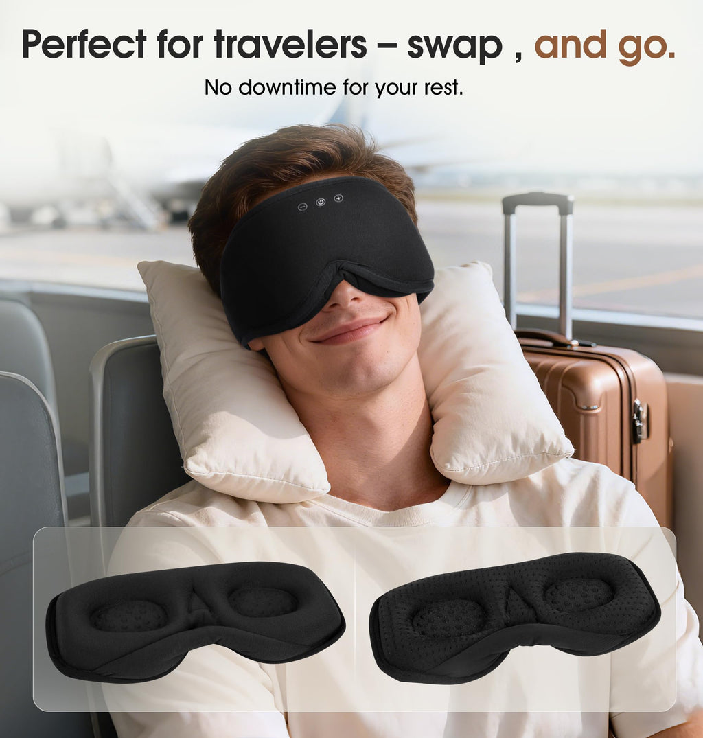 Bamboo Cotton Bluetooth Sleep Mask K9983