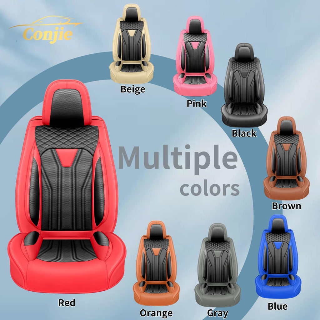 Red & Black Car Seat Covers X764