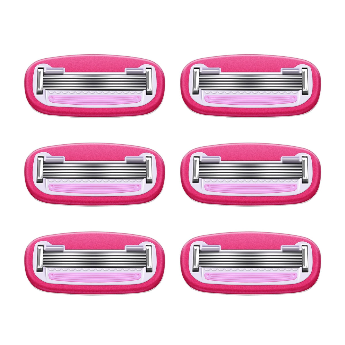 5-Blade Razor Refills, 6 Cartridges (Pack of 2) J67895