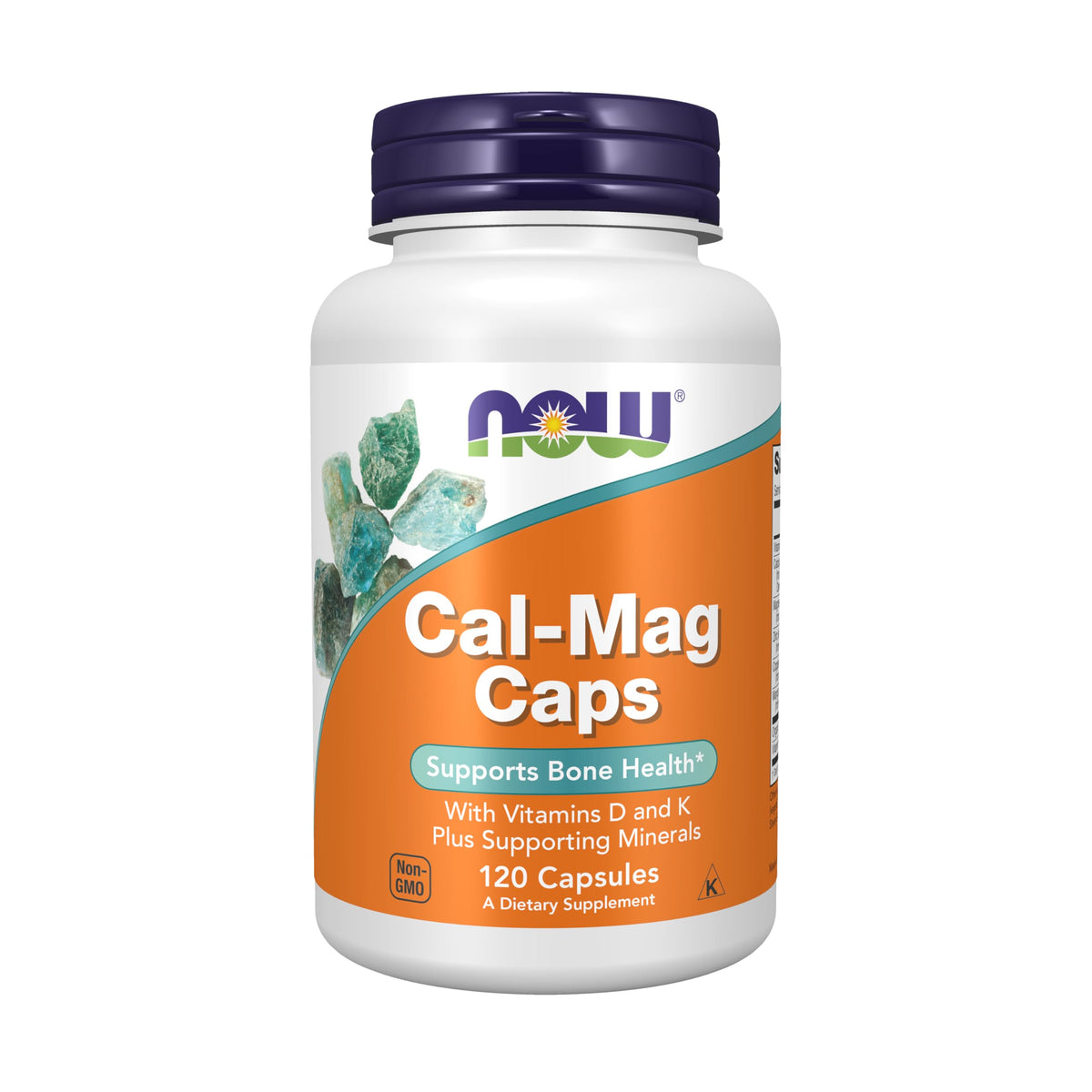 Cal-Mag Caps with Vitamin D and Minerals, 120 Veg Caps N44968