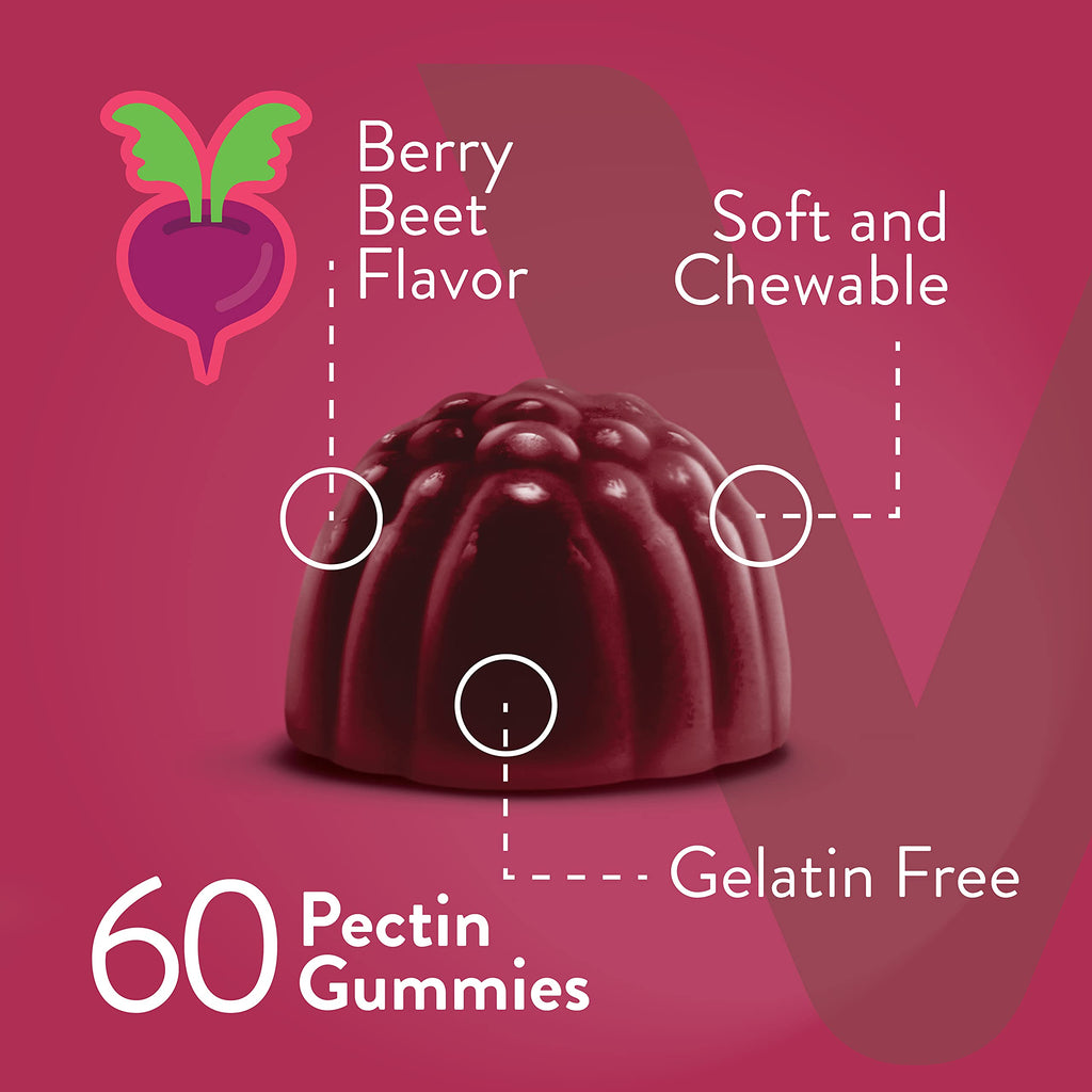 Beet Root Gummies with Magnesium & Vitamin C D922939