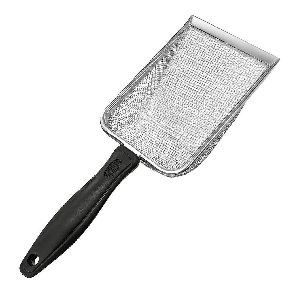 Stainless Steel Mesh Cat Litter Scoop 2.8mm Hole X72091