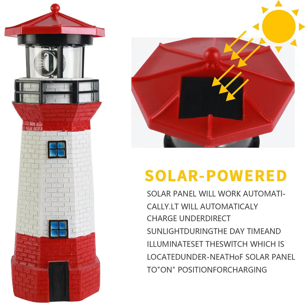 Solar Lighthouse Decorative Lights U564