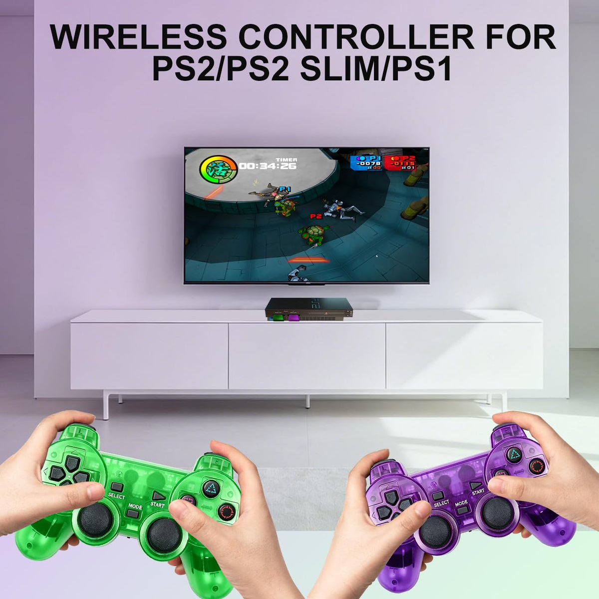 2 Packs Wireless Controller A662