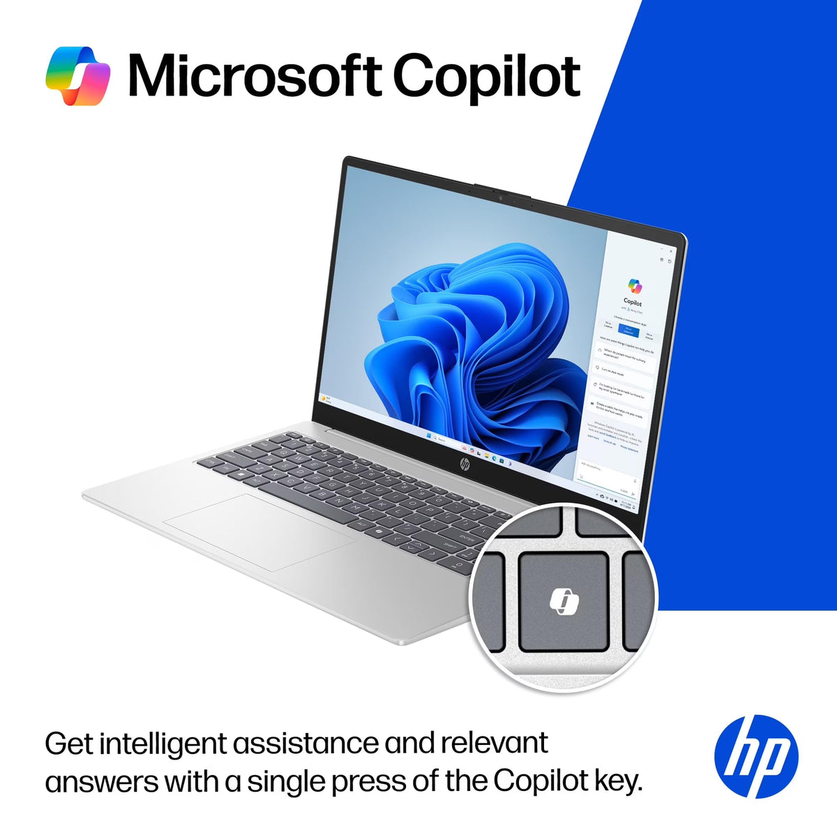 15.6" Full HD Touch Screen Laptop, Intel Core Ultra 5, 8GB RAM, 512GB SSD, Natural Silver S392785