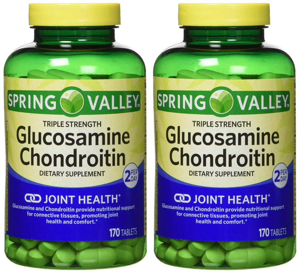 Glucosamine Chondroitin Triple Strength 340 Tablets Twin Pack P2789