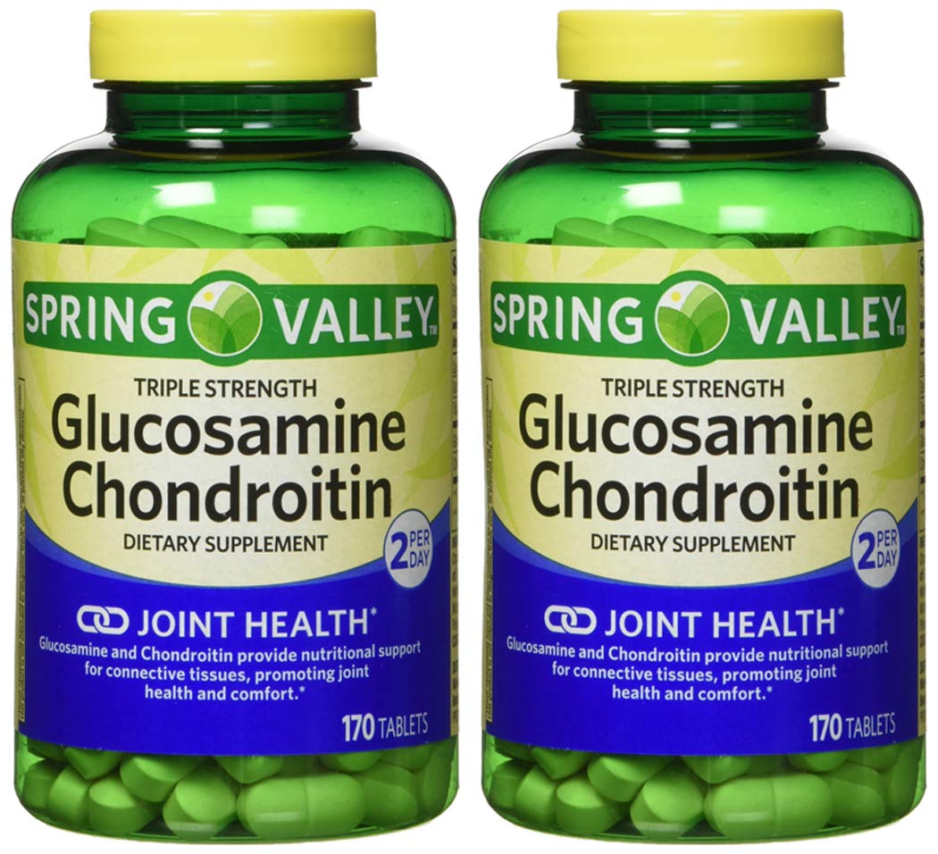 Glucosamine Chondroitin Triple Strength 340 Tablets Twin Pack P2789