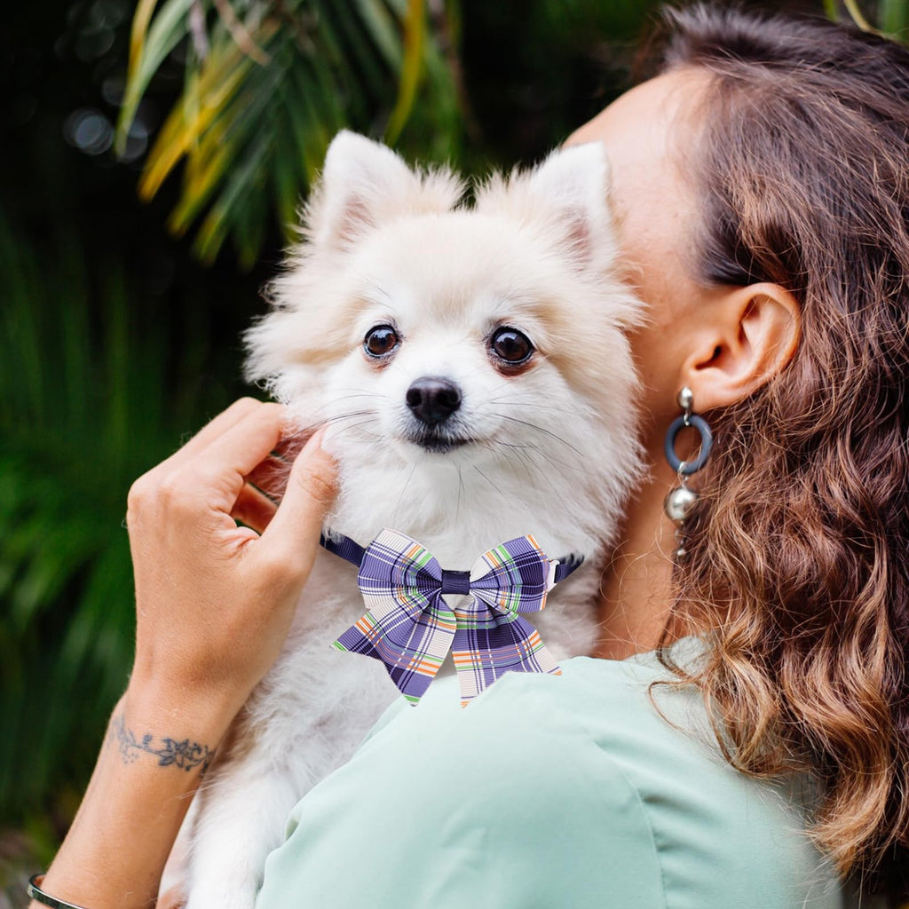 80pcs Adjustable Dog Bow Ties Y493