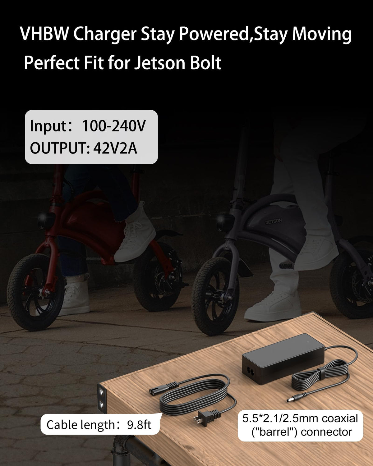 42V Charger for Electric Bike and Scooters R653
