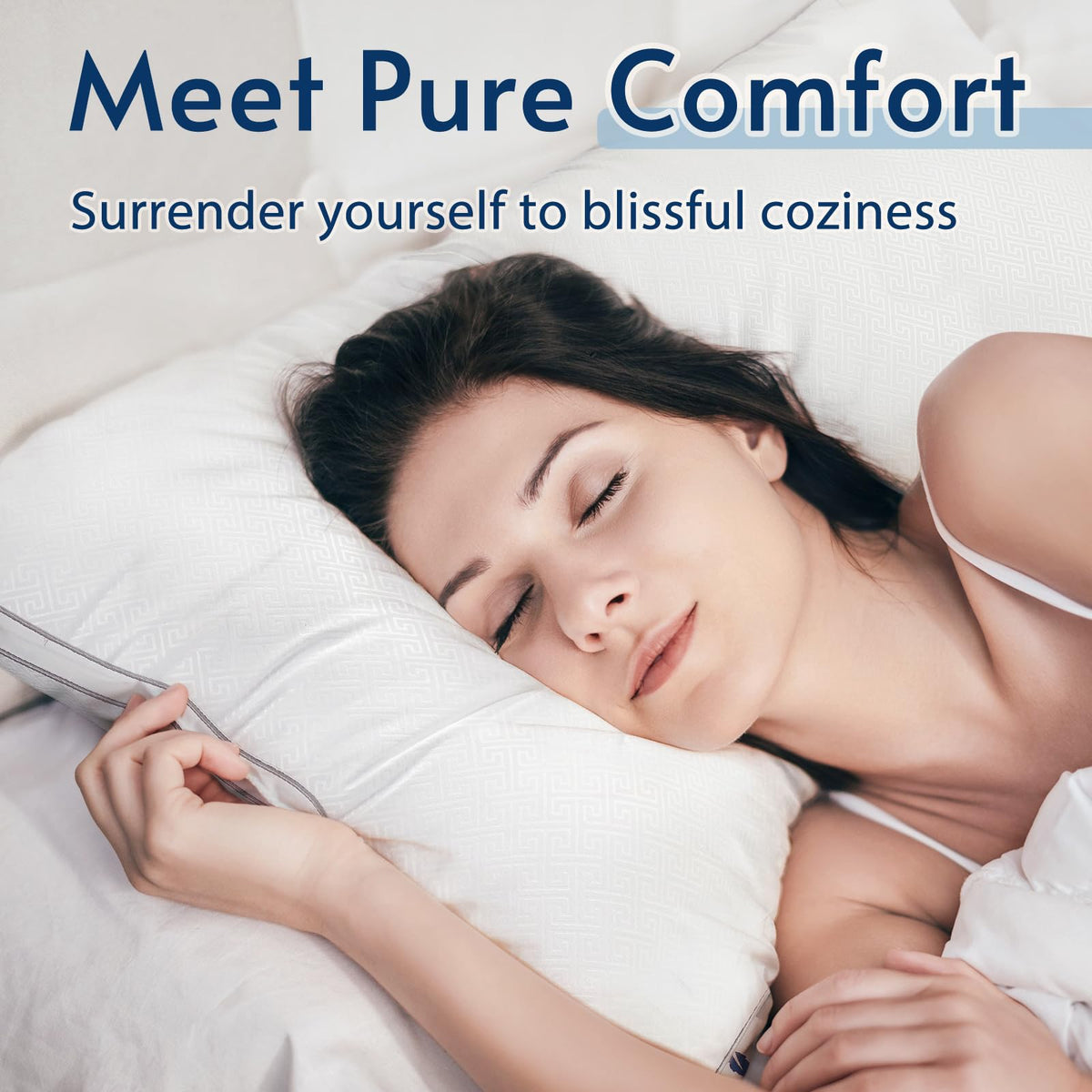King Size White Pillows Set of 2 H834