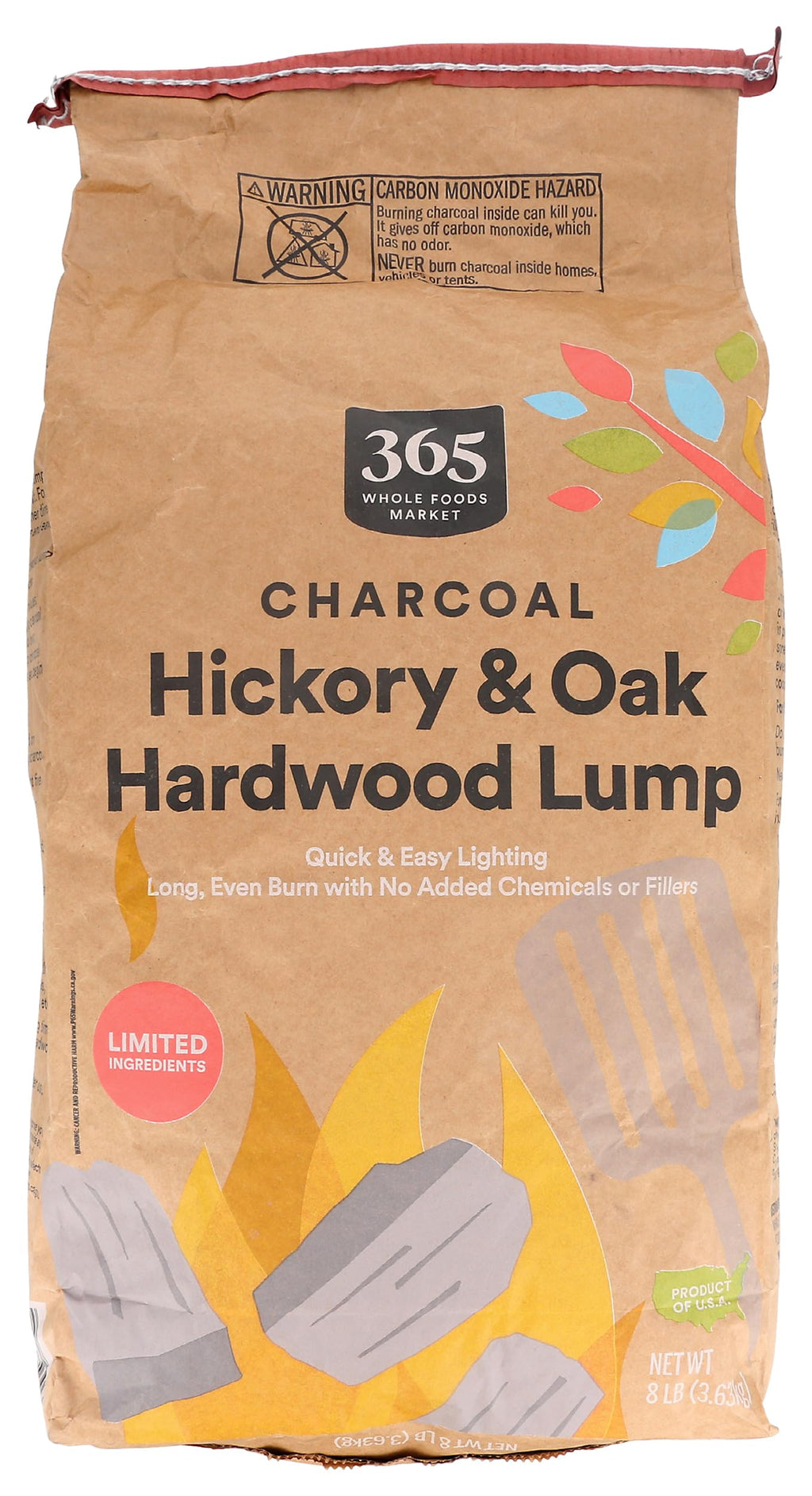 Charcoal Lump, 128 Ounce Y22943