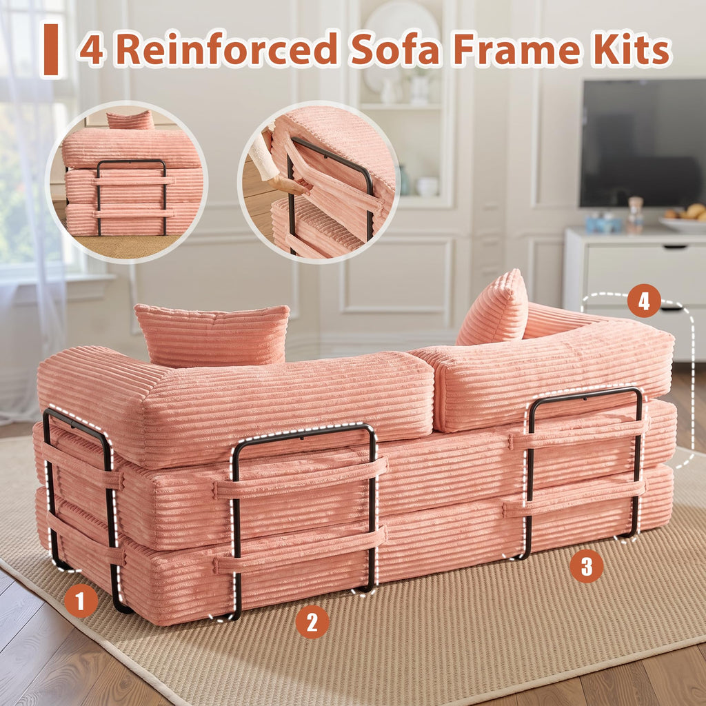 Convertible Futon Sofa Bed Q377