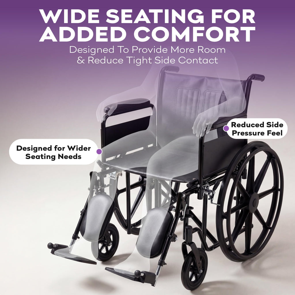 Heavy Duty Bariatric Wheelchair 700lb 28” Seat Width K65471