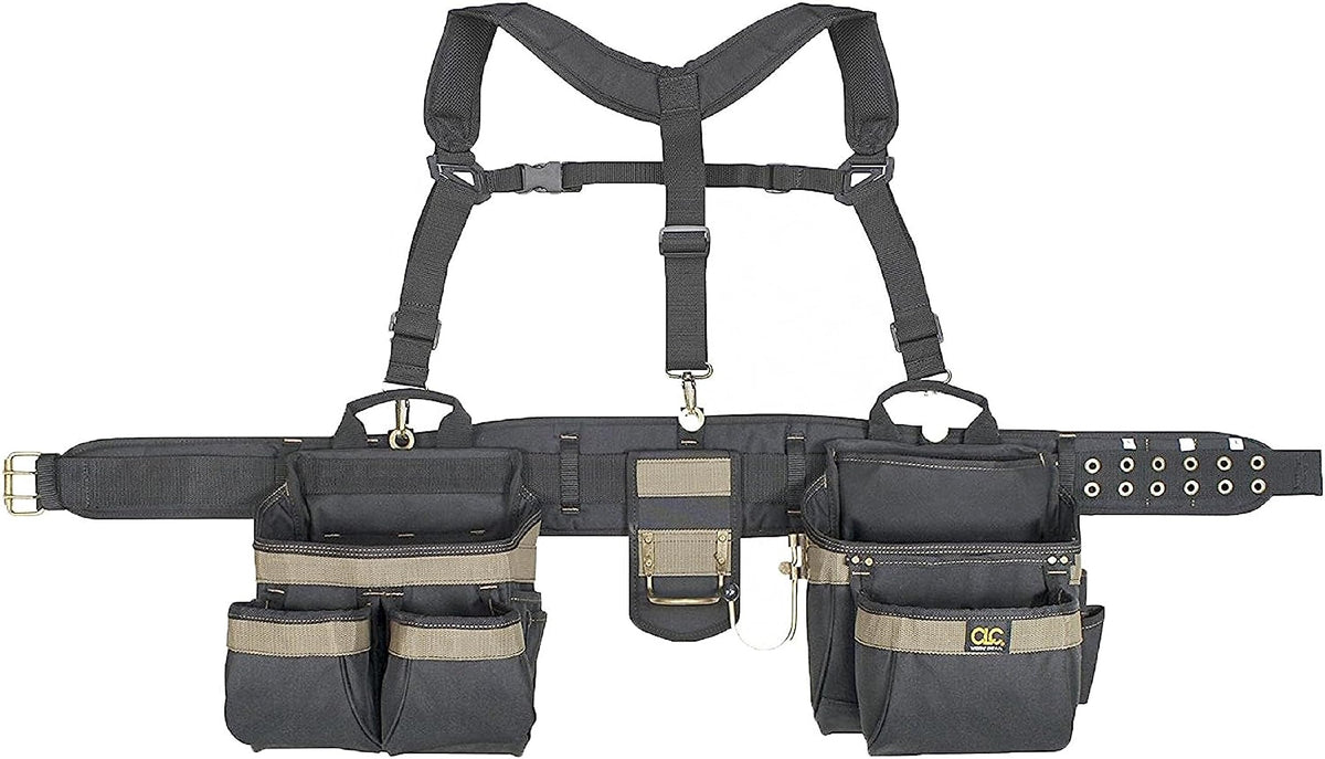 Heavy Duty 5 Piece Tool Belt System Black L682