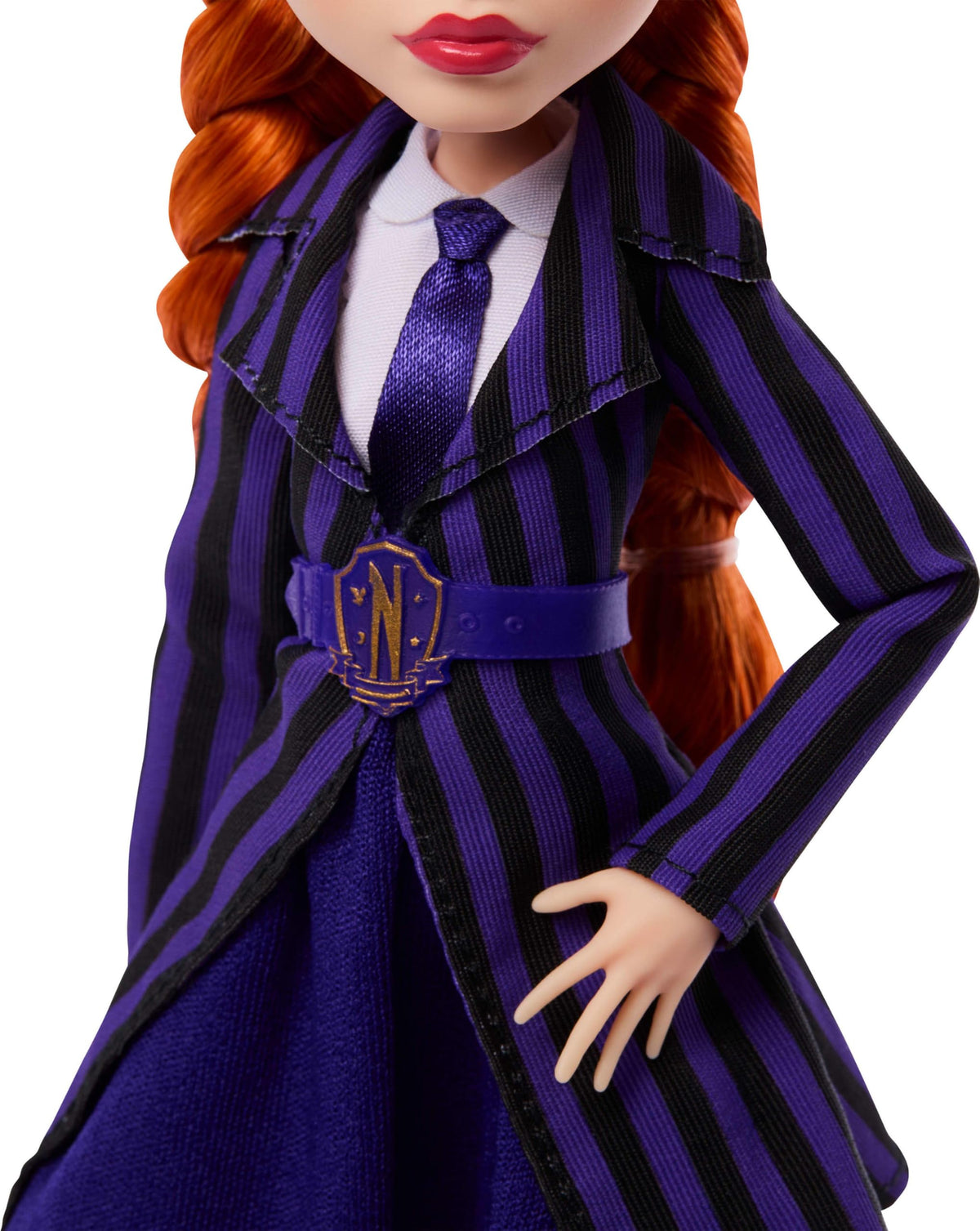 Purple Nevermore Academy Uniform Doll with Accessories Q720