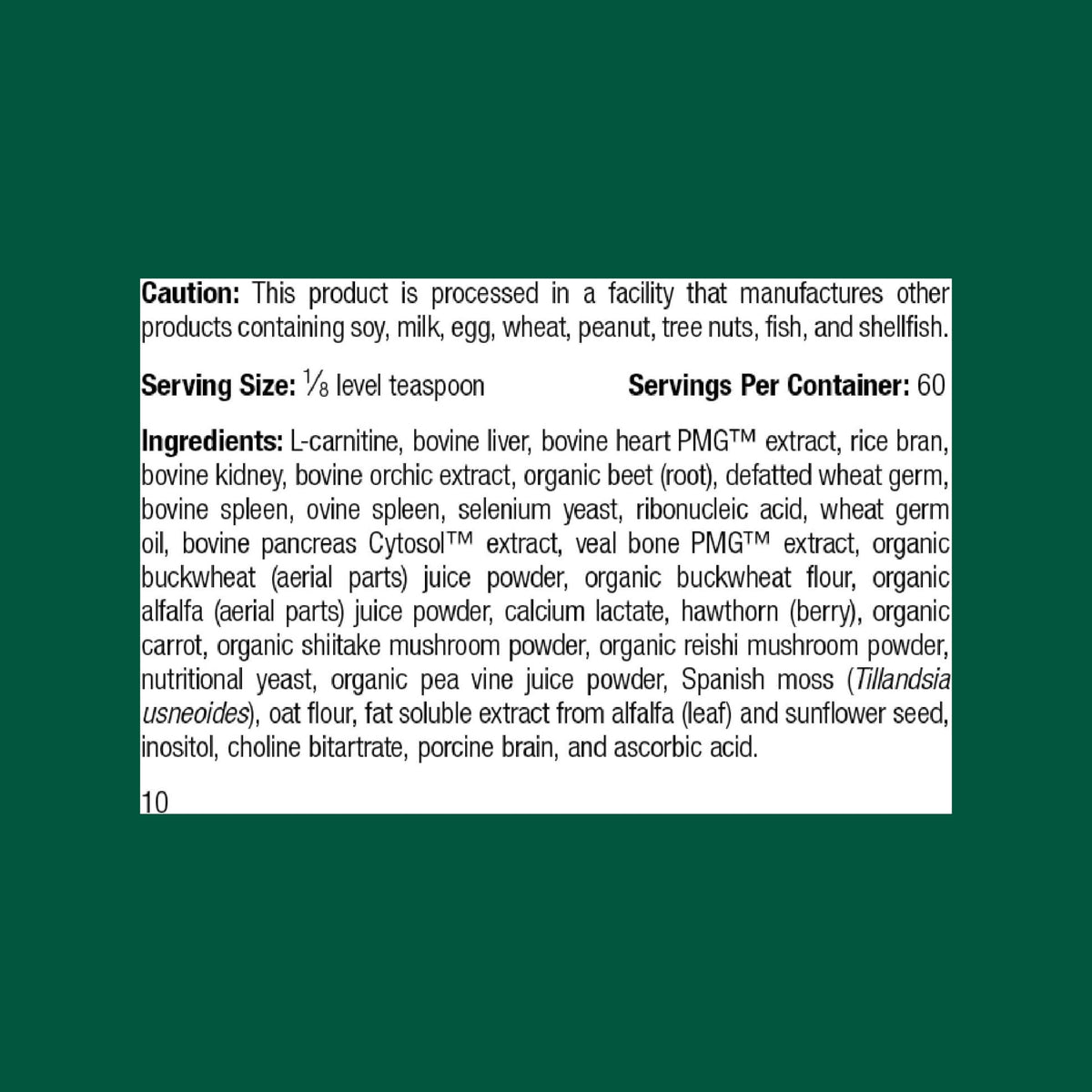 Canine Cardiac Support 25 g J695