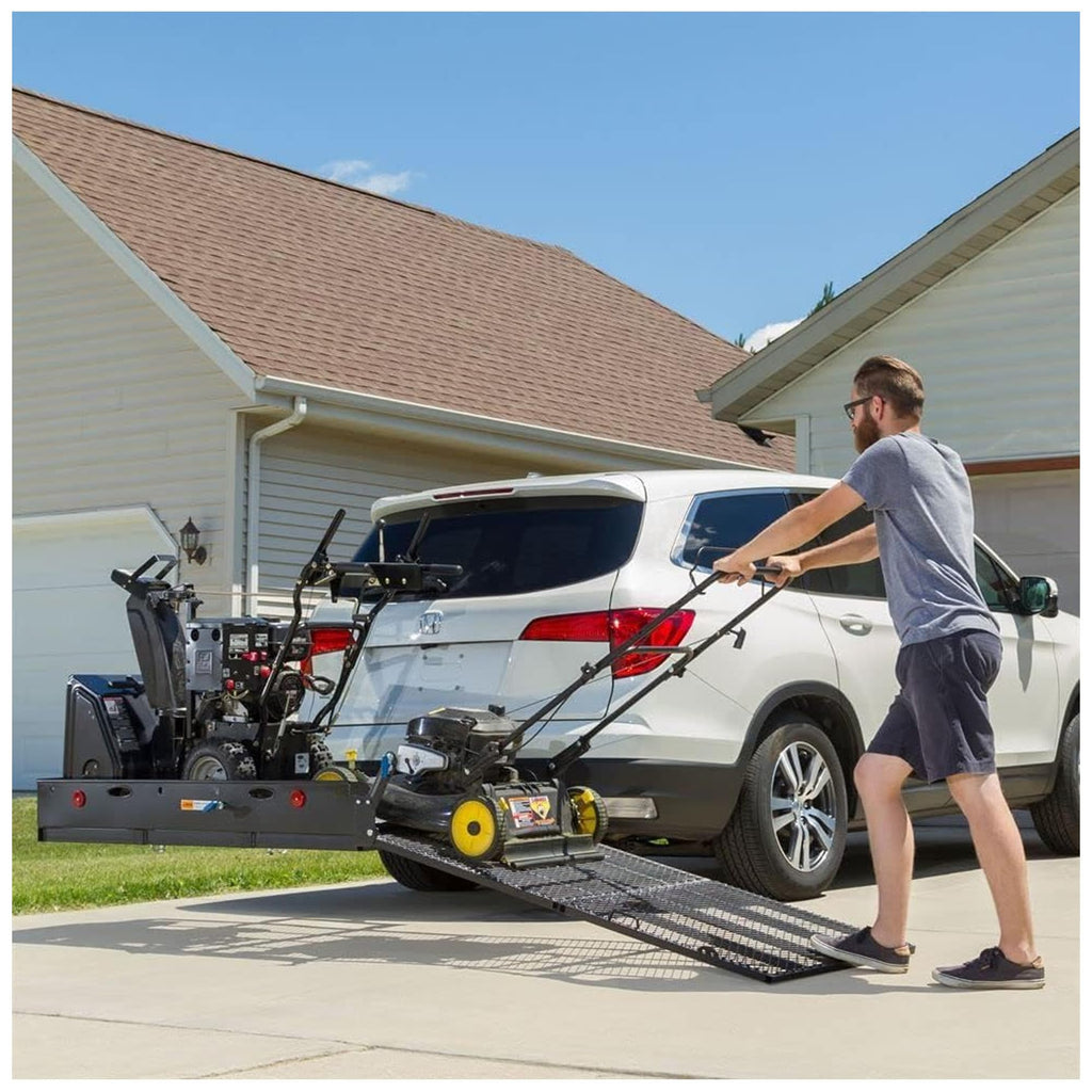 Folding Hitch Cargo Carrier with 60" Ramp H833