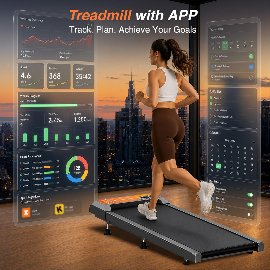 Walking Treadmill Pad with Adjustable 8% J829133