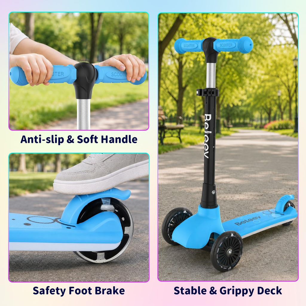 Light Up Deck & Wheels Scooter N192