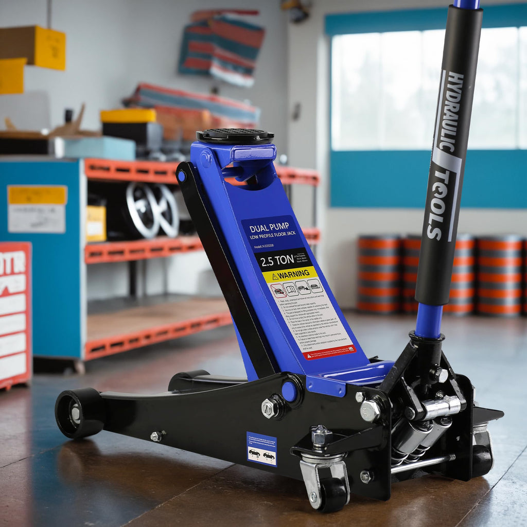 2.5 Ton Low Profile Steel Floor Jack C36010