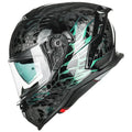 Motorcycle Helmet DOT ECE Dual Visor Full Face J627