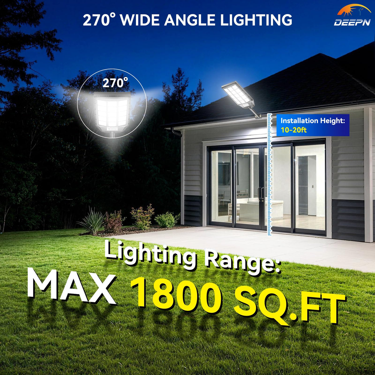 Solar Lights Outdoor Waterproof 2 Pack V77293