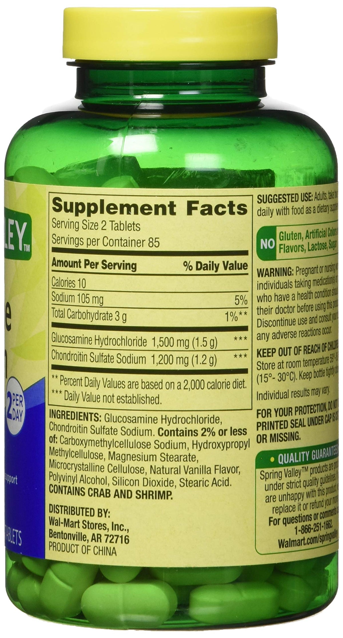 Glucosamine Chondroitin Triple Strength 340 Tablets Twin Pack P2789