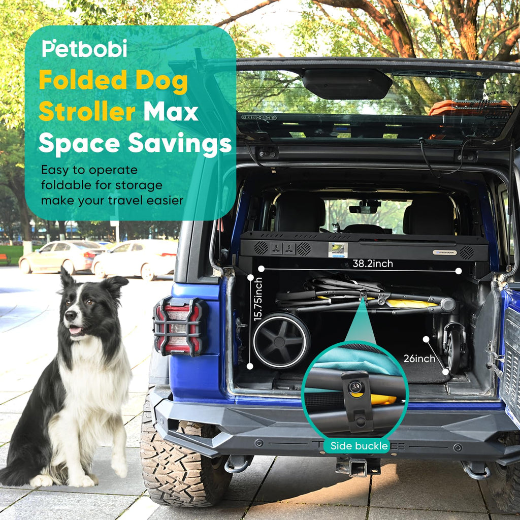 Dog Stroller for Large Medium Dogs up to 80 lbs L204094